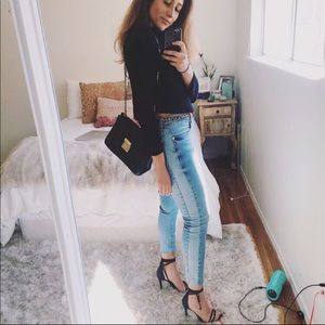 Schutz Black Tie Heels